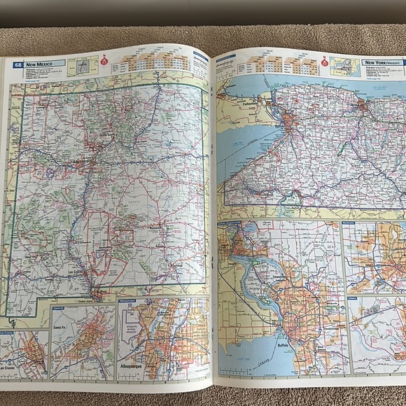 Vintage Rand McNally Road Atlases & State Road Maps - Picture 6 of 11